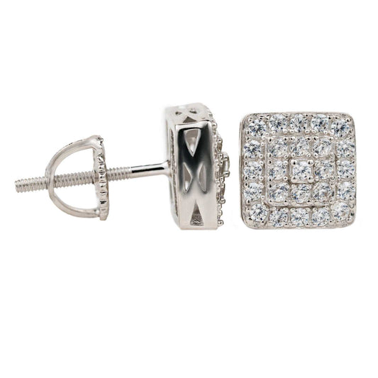 Square Stud Earrings
