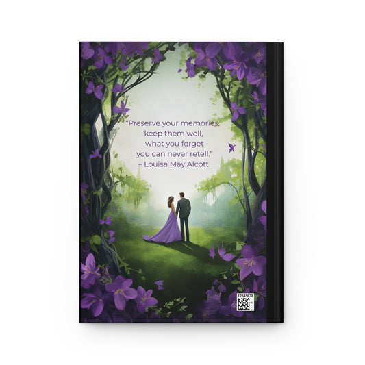 Romantic Violet Forest Journal
