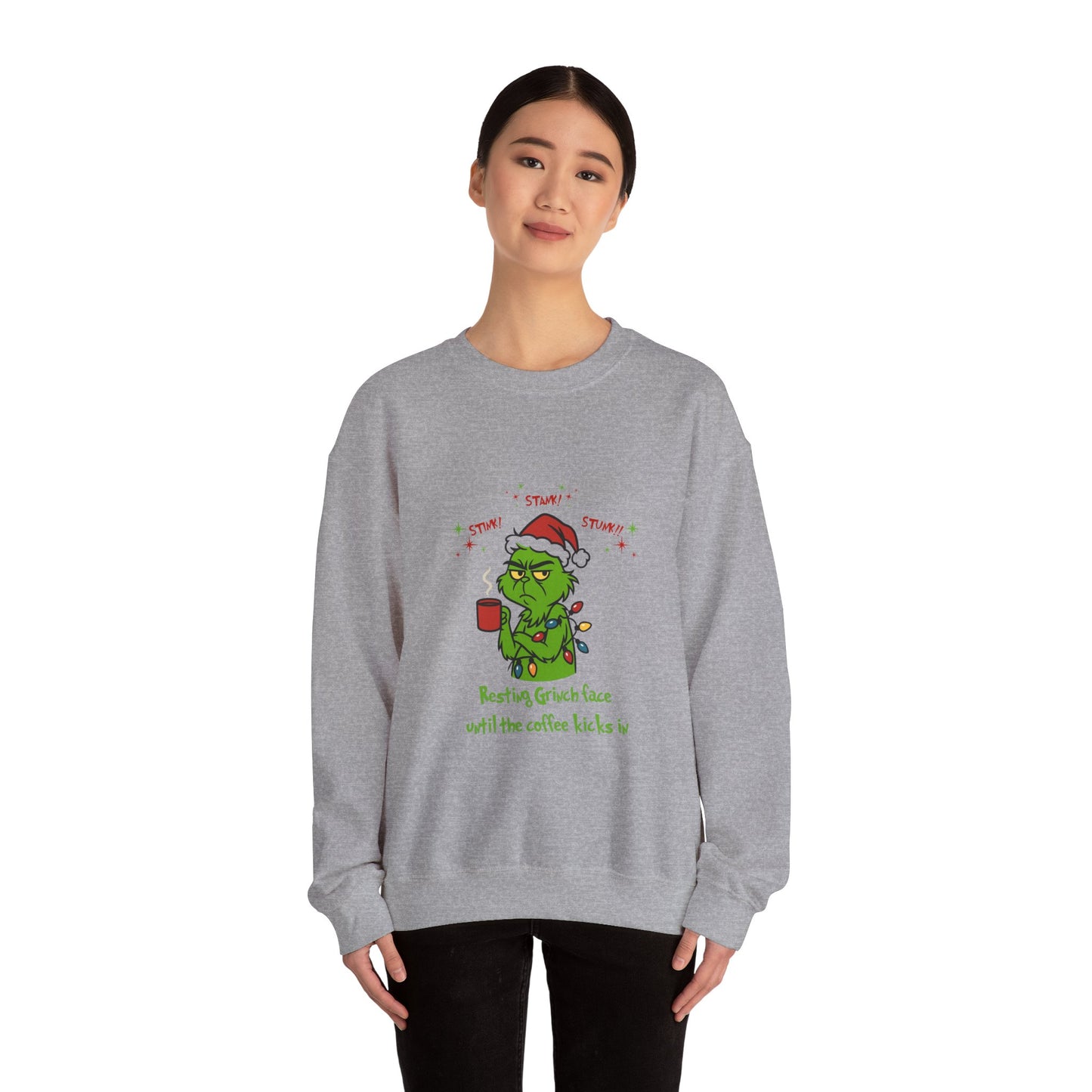 Cozy Grinch Crewneck Sweatshirt, for him or her