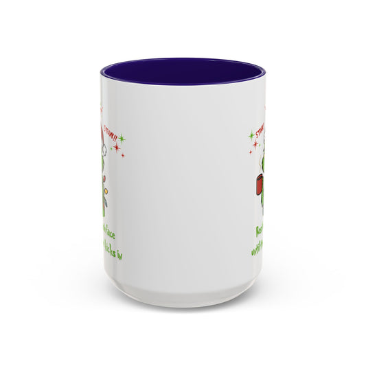 Colorful Grinchy Holiday Mug