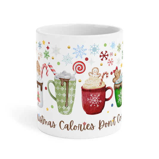 Christmas Calories Dont Mug Count 20 oz