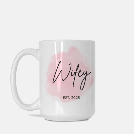 Wifey 2025 15oz. Mug