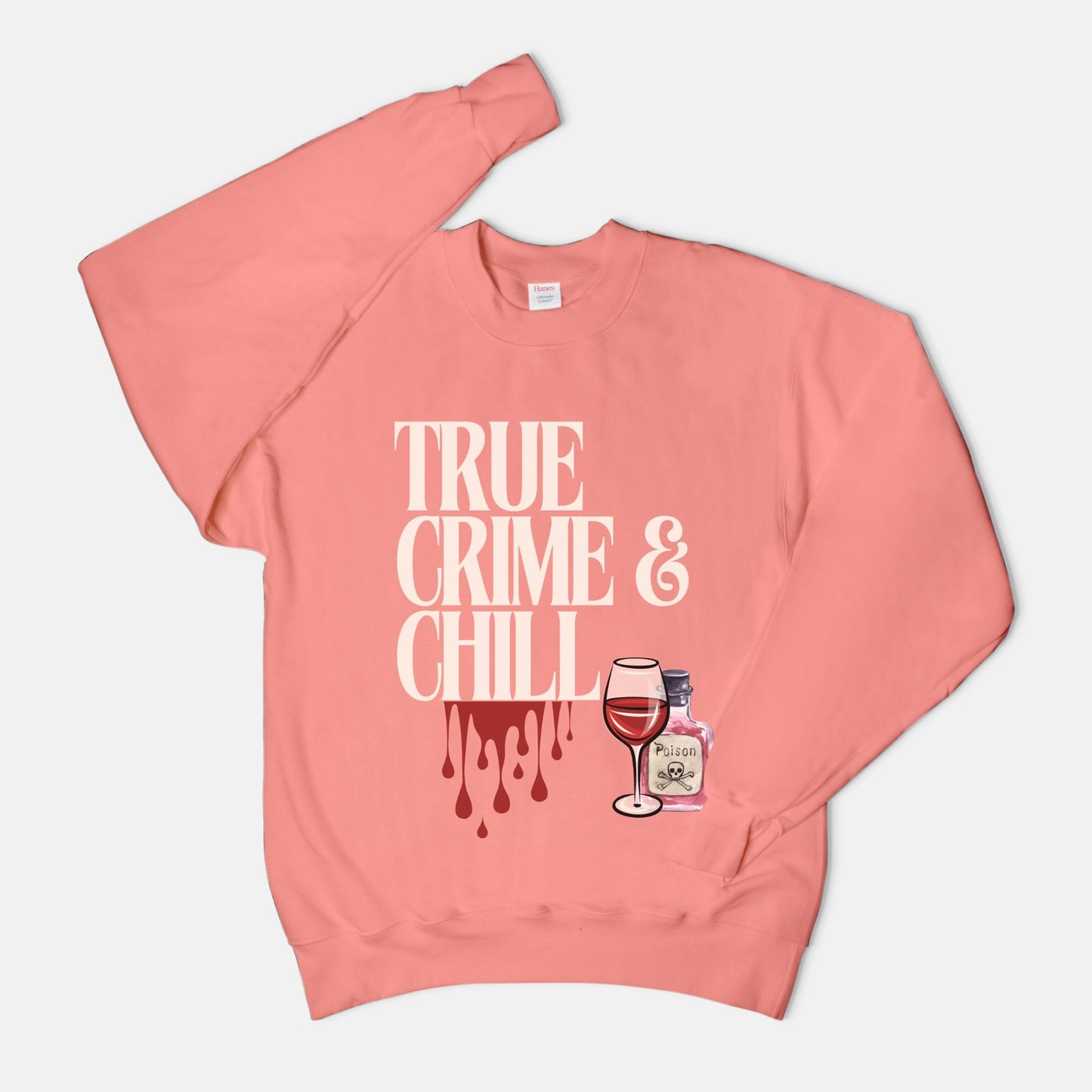 True Crime & Chill Unisex Crew Neck Sweatshirt