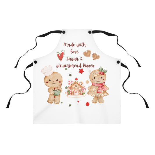 Festive Gingerbread Apron