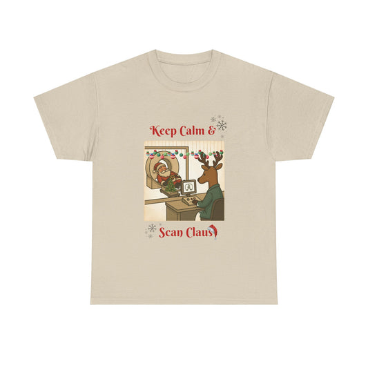 Santa CT Scan Christmas Unisex Tee