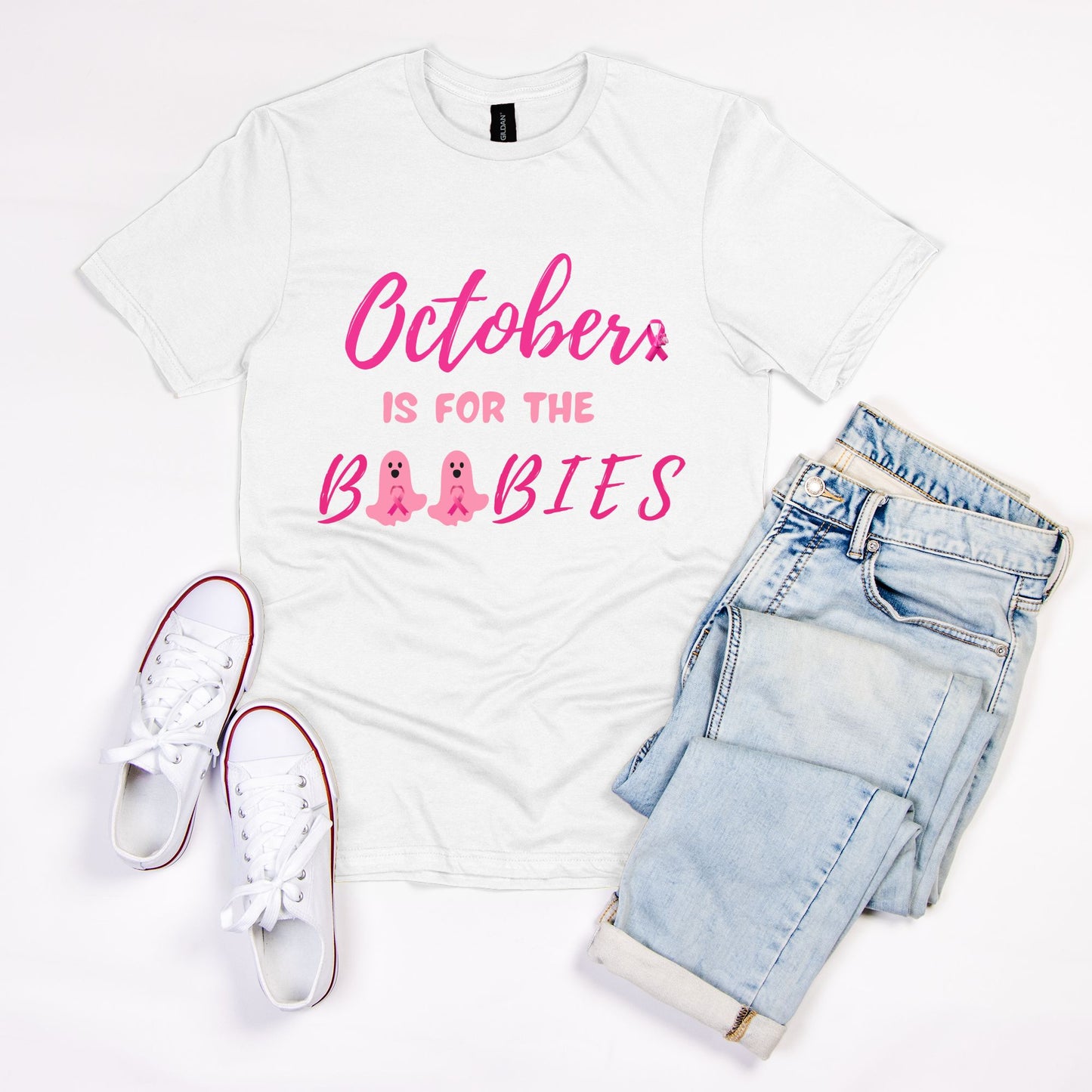 October Cancer Awareness Unisex Soft-style T-Shirt