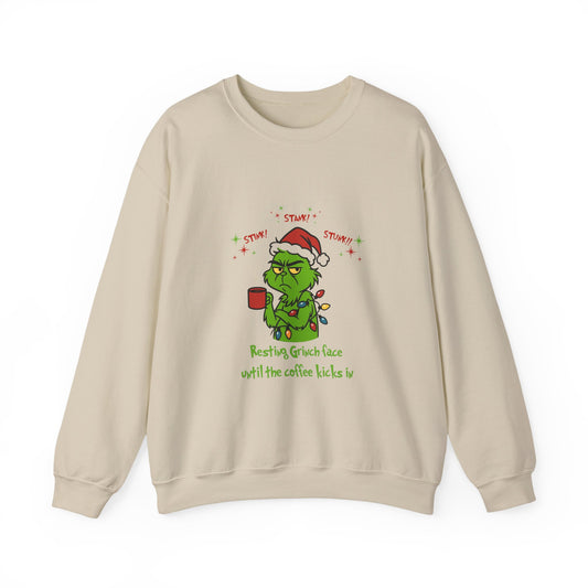 Cozy Grinch Crewneck Sweatshirt, for him or her