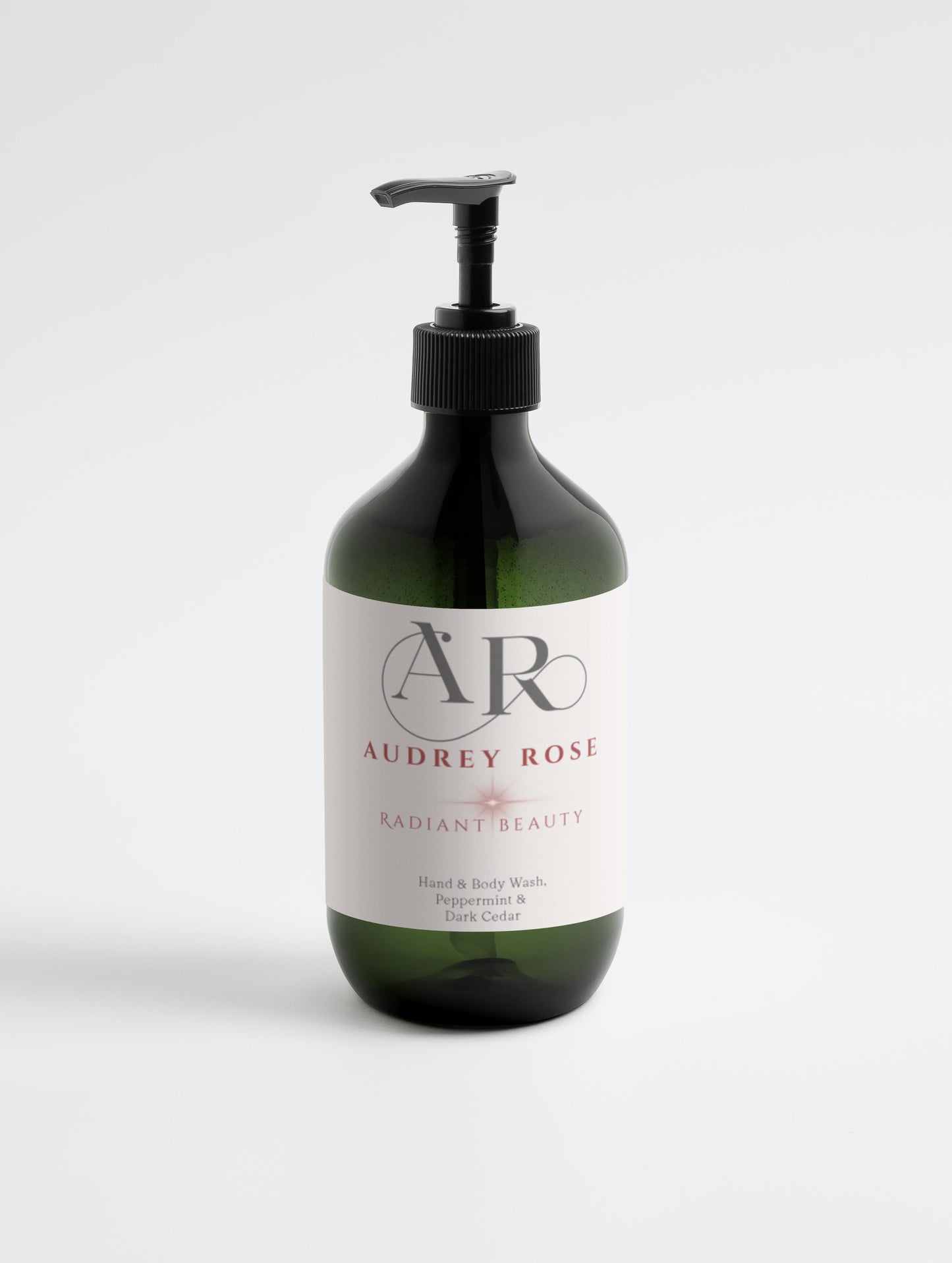 Hand & Body Wash, Peppermint & Dark Cedar