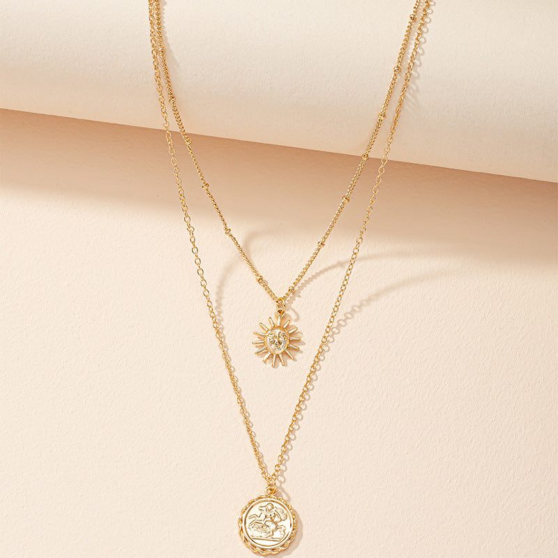 Layered Sunshine Necklace