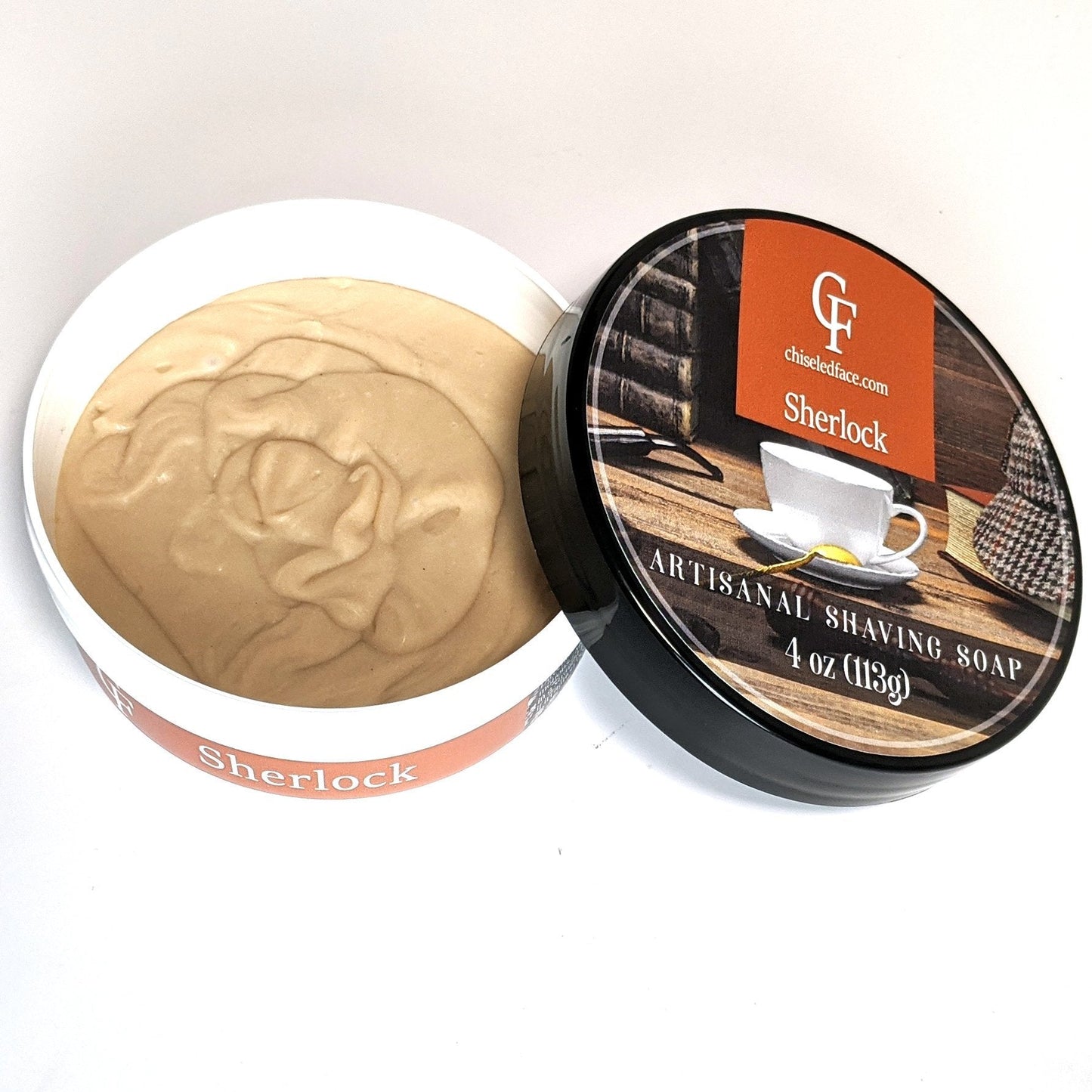 Silk Tallow Shave Soap - Sherlock