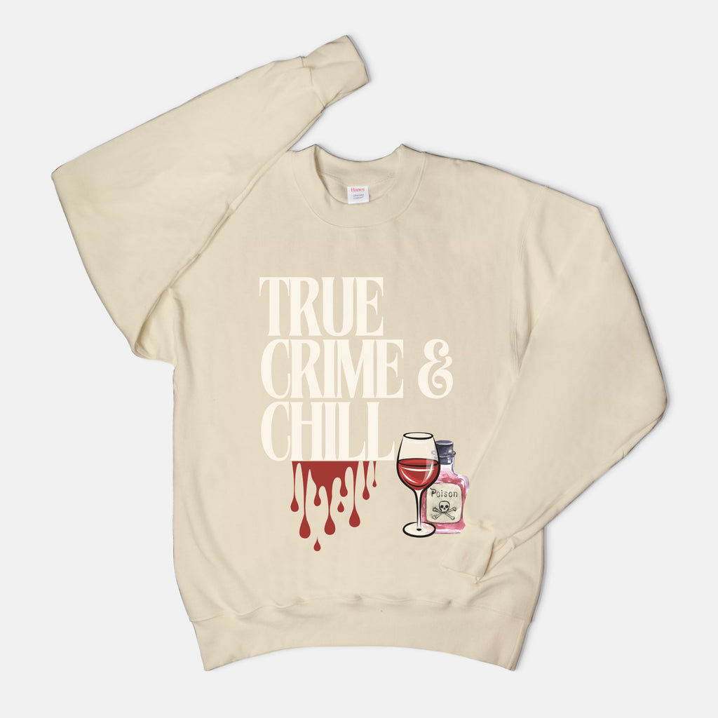 True Crime & Chill Unisex Crew Neck Sweatshirt