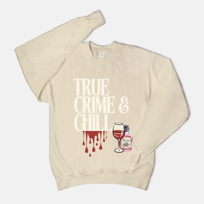 True Crime & Chill Unisex Crew Neck Sweatshirt