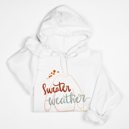 Sweater Weather Unisex Hooded Sweatshirt