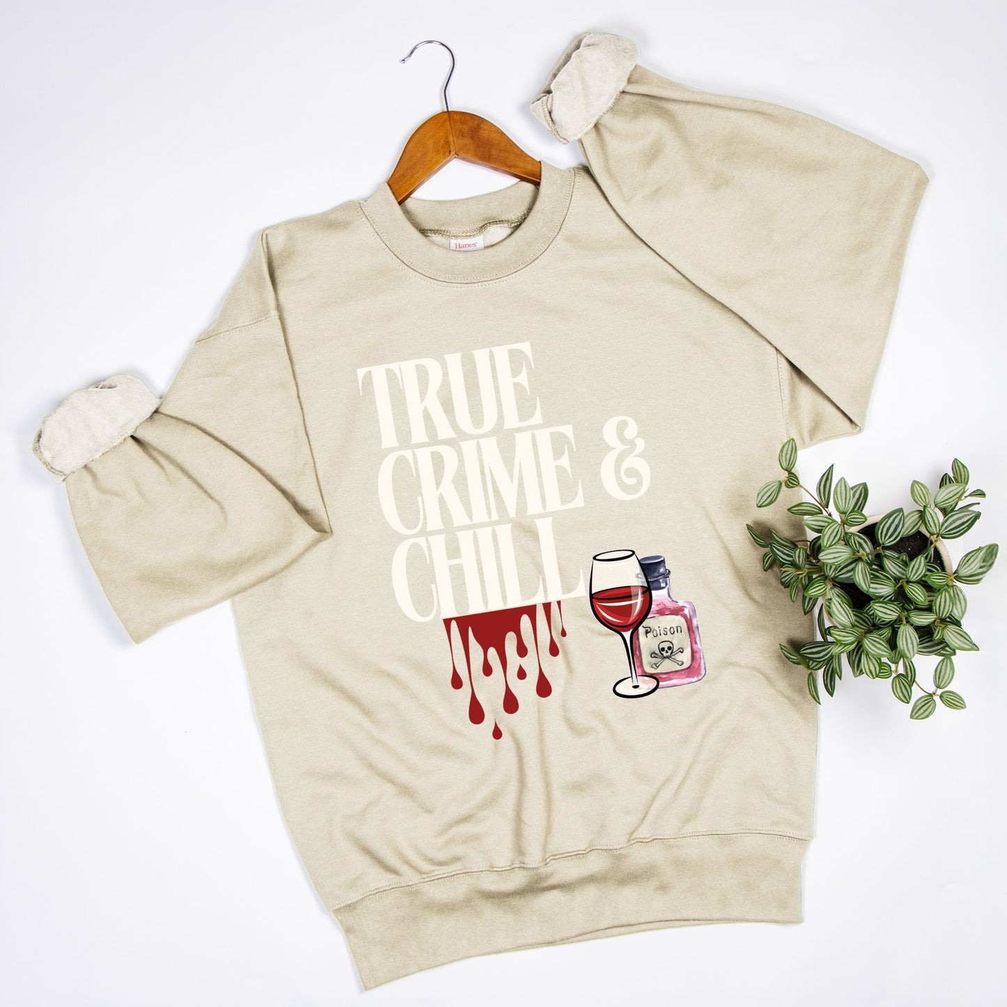 True Crime & Chill Unisex Crew Neck Sweatshirt