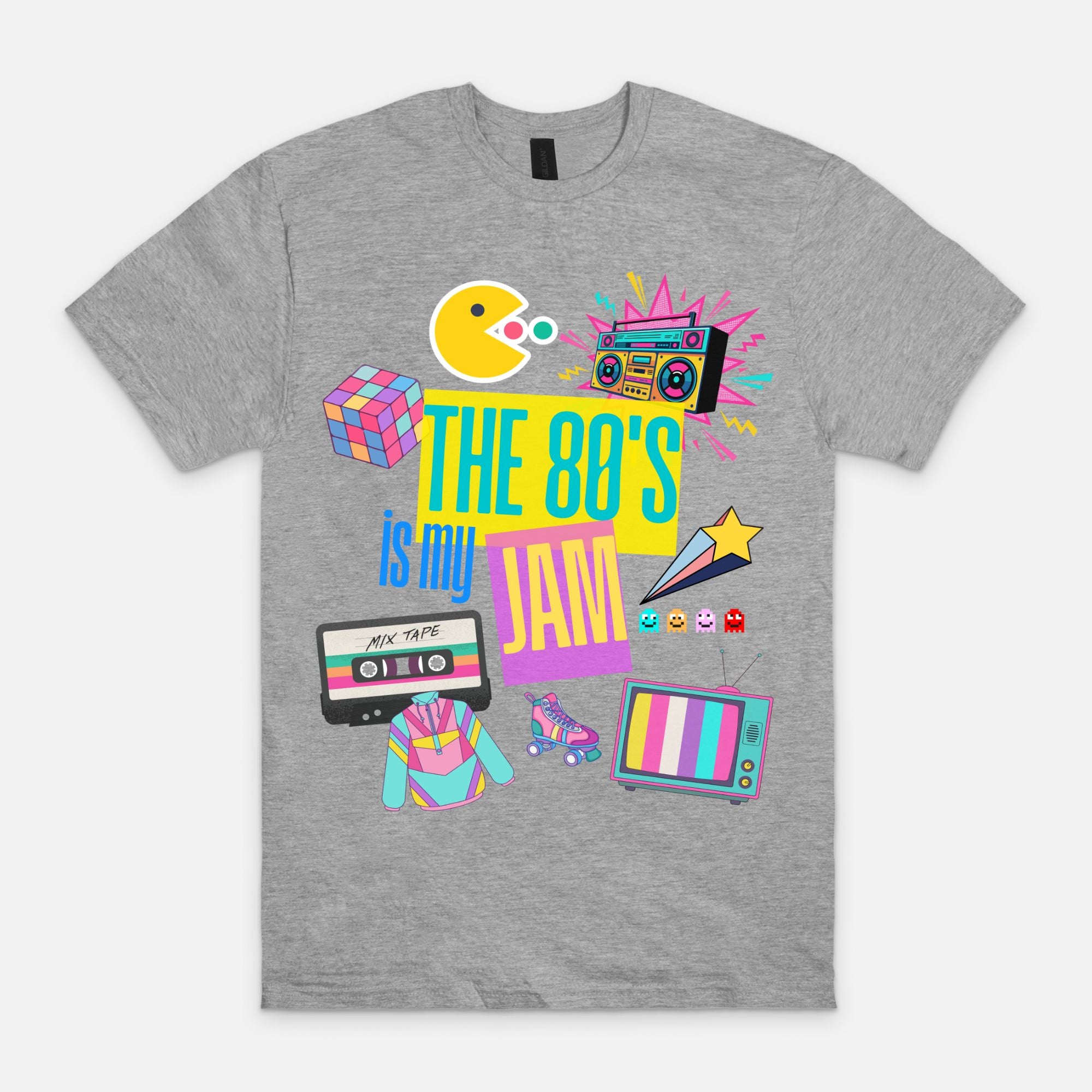 80's is My Jam Unisex Soft-style T-Shirt