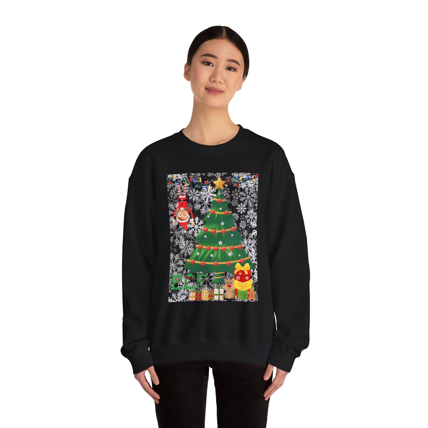 Naughty Elf Unisex Sweatshirt