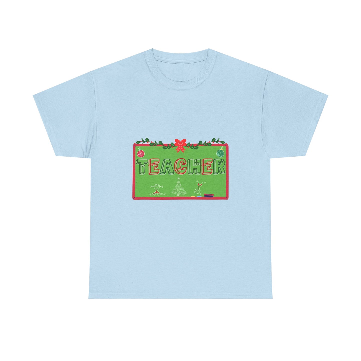 Festive Teacher Unisex Heavy Cotton Tee