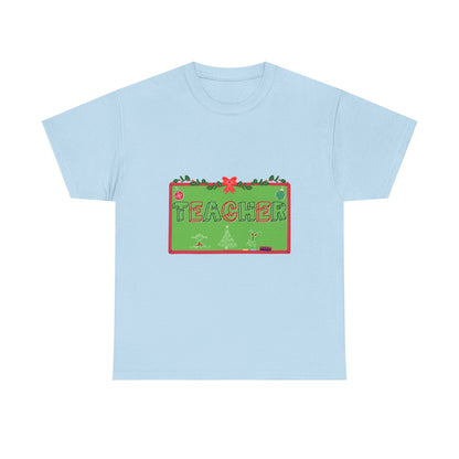 Festive Teacher Unisex Heavy Cotton Tee