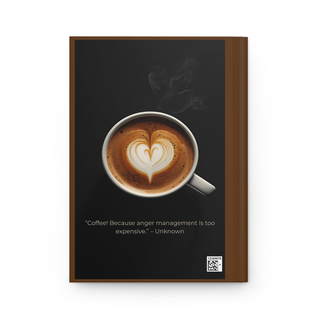 Coffee Lover Hardcover Journal