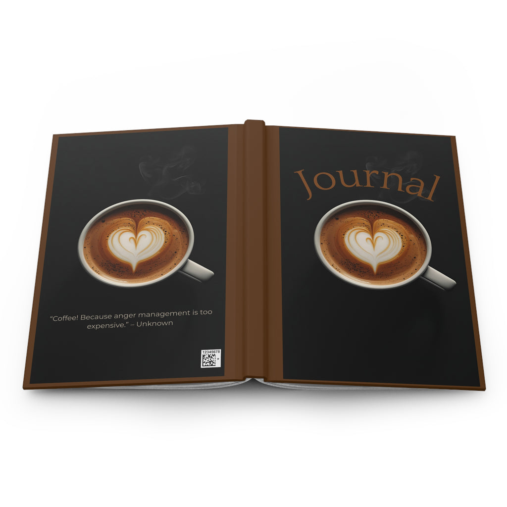 Coffee Lover Hardcover Journal