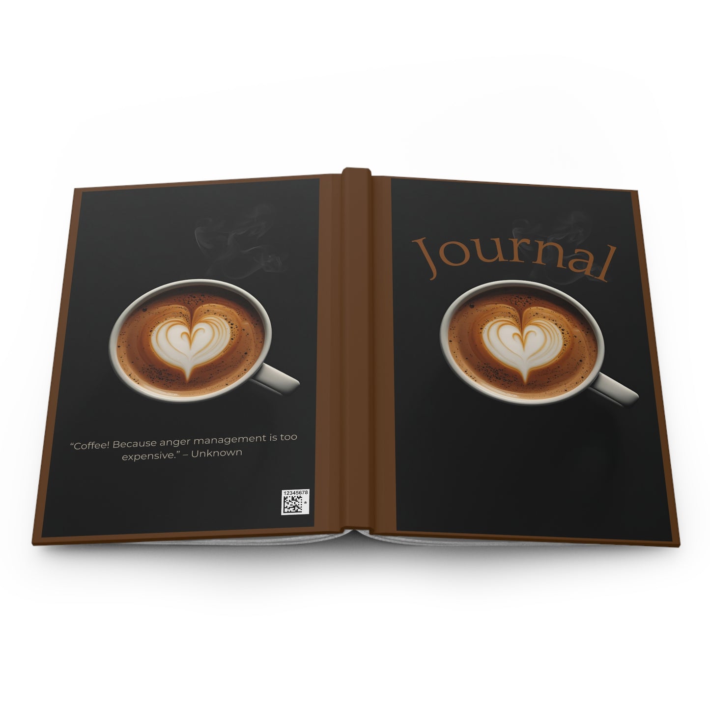 Coffee Lover Hardcover Journal