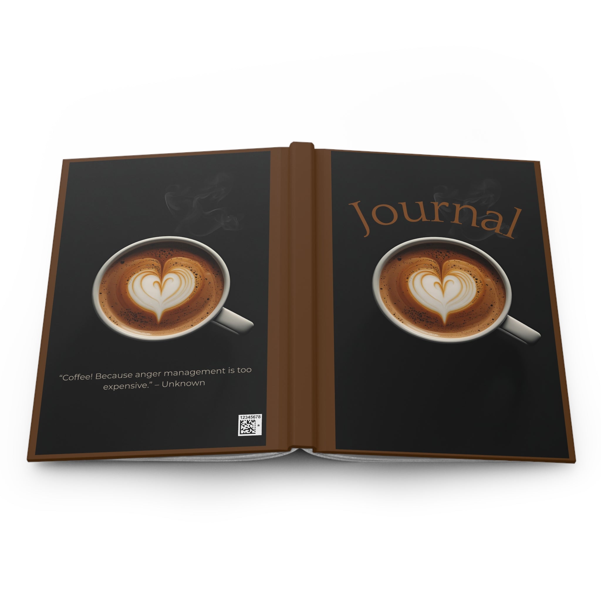 Coffee Lover Hardcover Journal