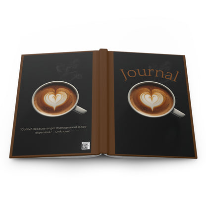 Coffee Lover Hardcover Journal