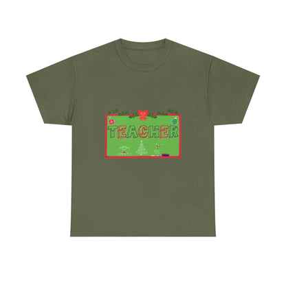 Festive Teacher Unisex Heavy Cotton Tee