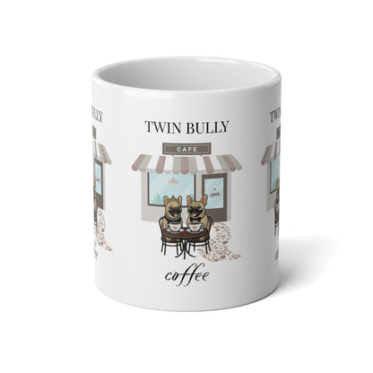 Jumbo Mug - Twin Bully Coffee Cafe 20oz