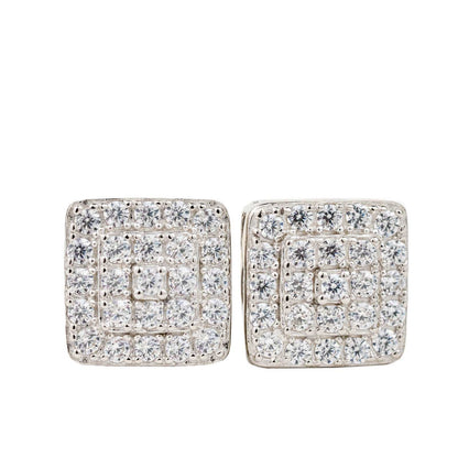 Square Stud Earrings