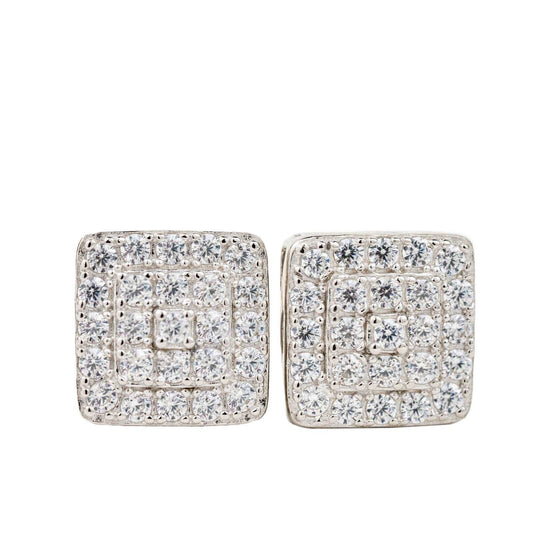 Square Stud Earrings