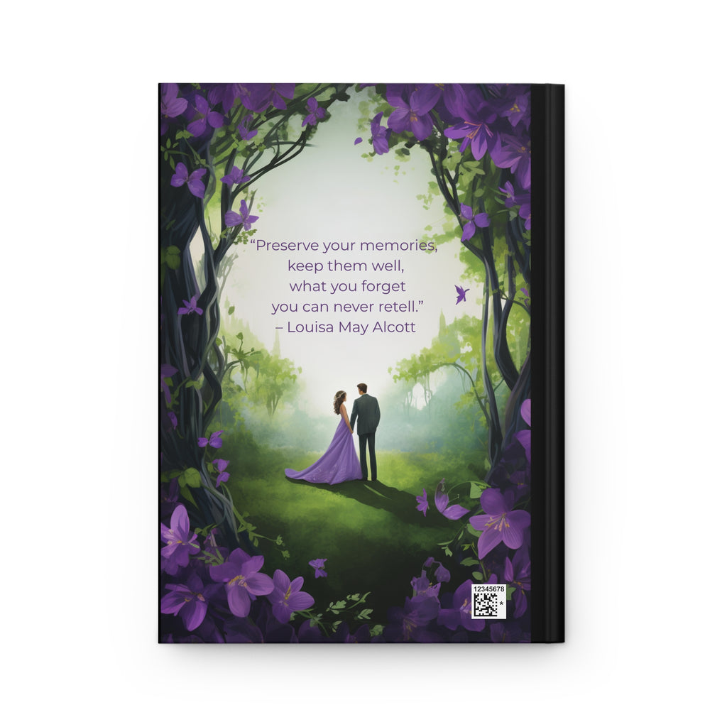 Romantic Violet Forest Journal