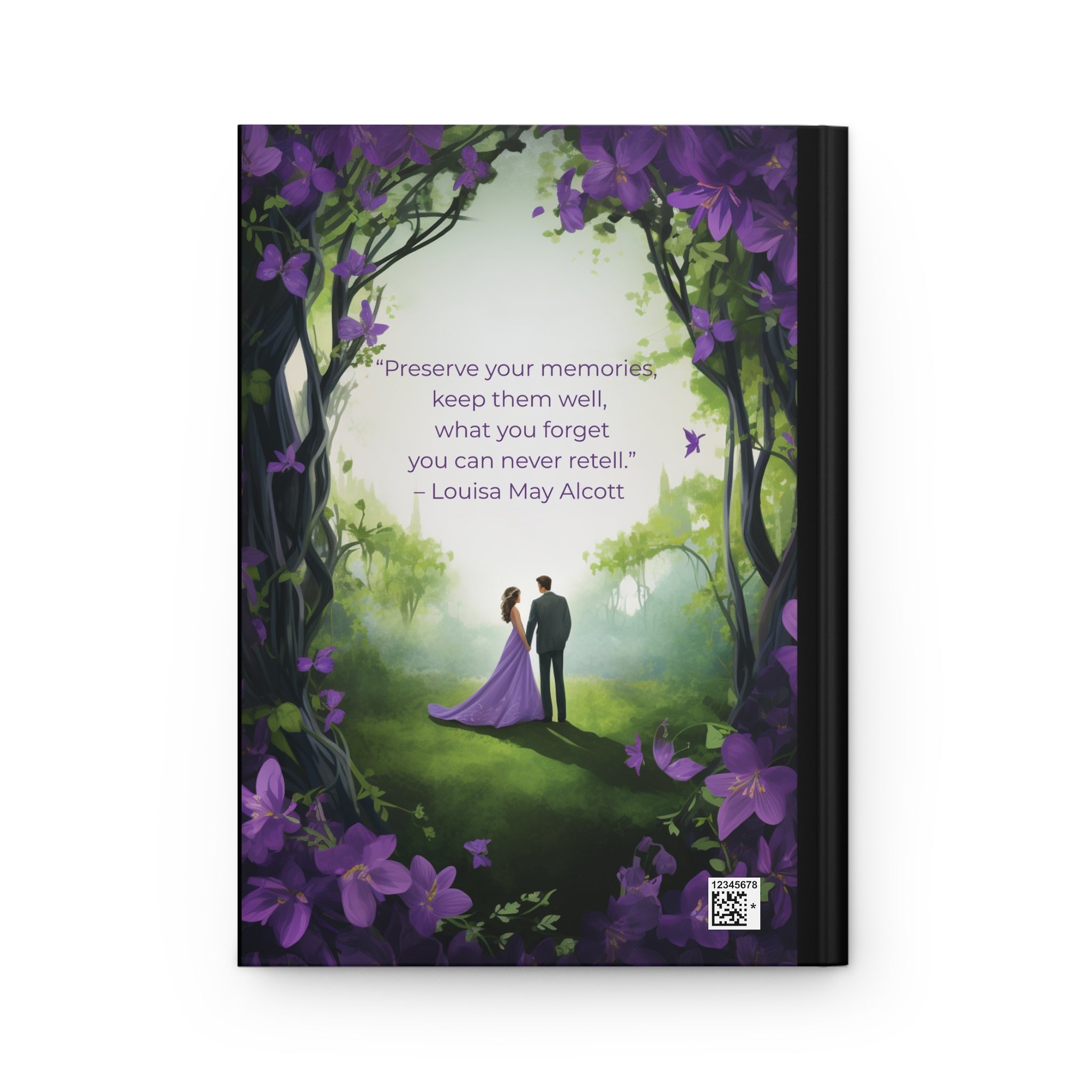 Romantic Violet Forest Journal