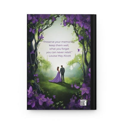 Romantic Violet Forest Journal