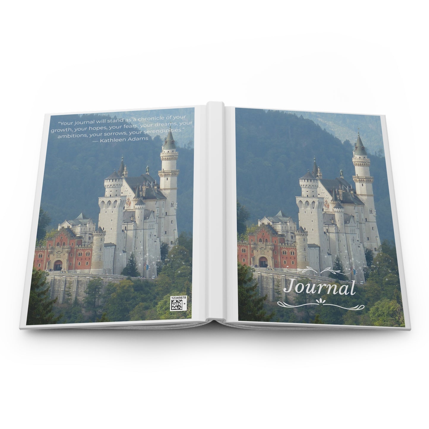 Neuschwanstein Castle Hardcover Journal