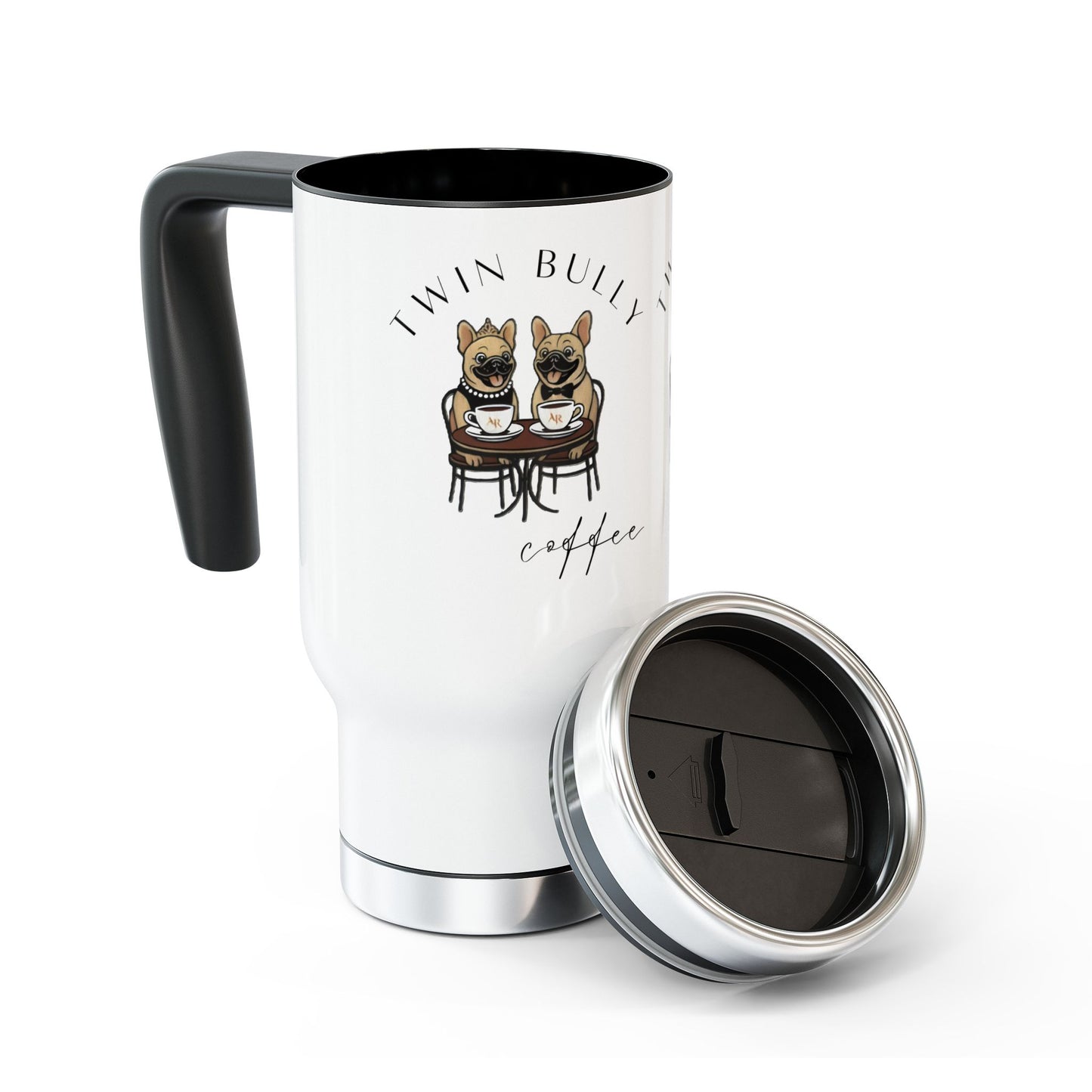Twin Bully Coffee Travel Mug