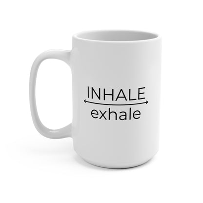 Mindful Breathing Mug - 15oz Inspirational Drinkware
