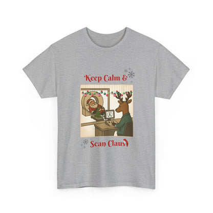 Santa CT Scan Christmas Unisex Tee