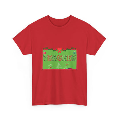 Festive Teacher Unisex Heavy Cotton Tee
