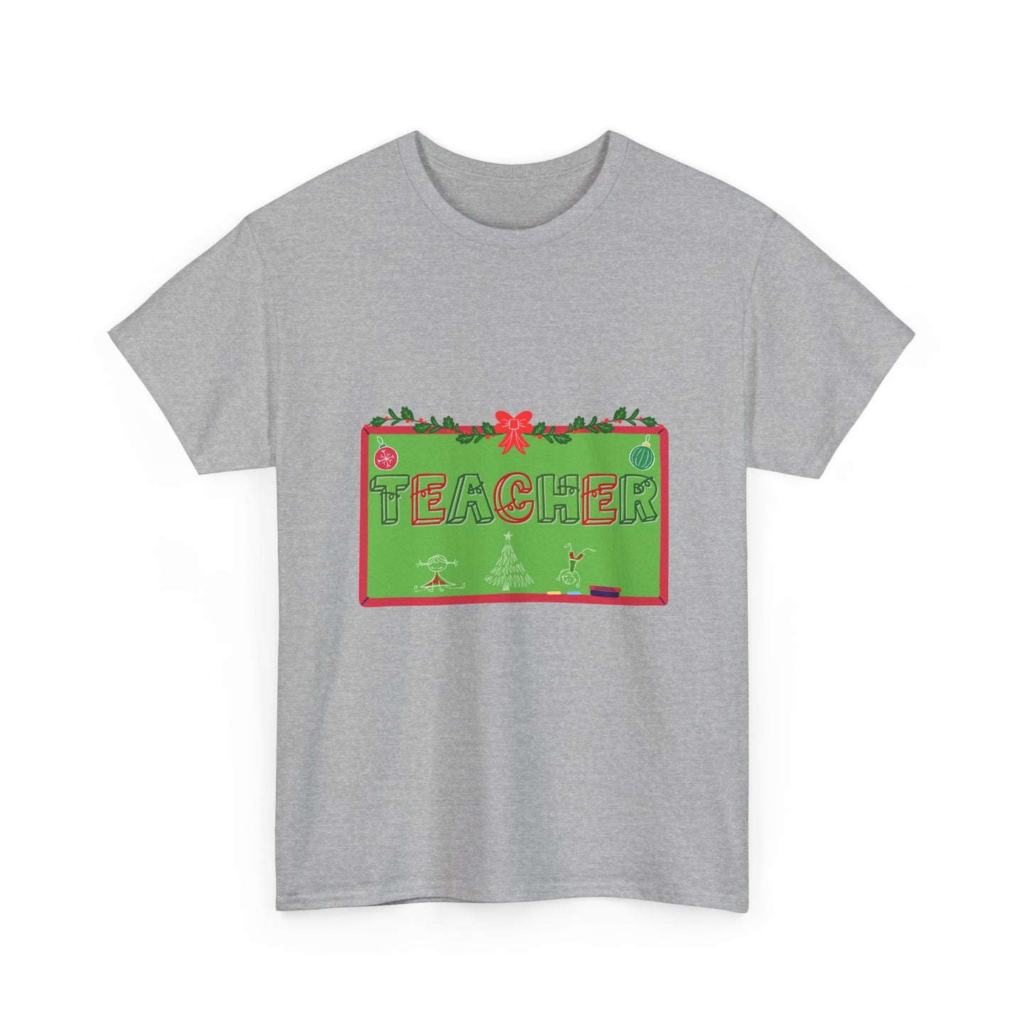 Festive Teacher Unisex Heavy Cotton Tee