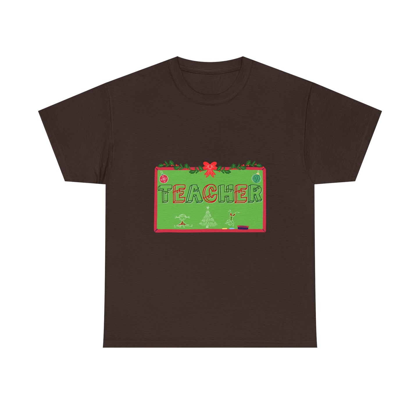 Festive Teacher Unisex Heavy Cotton Tee
