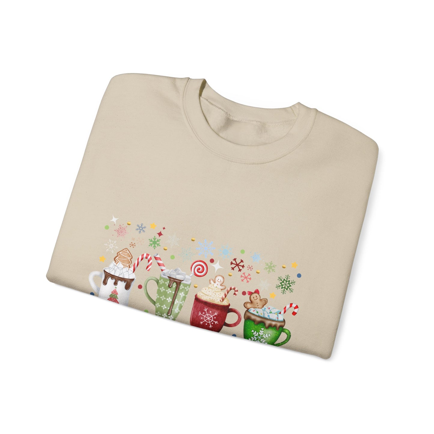 Christmas Calories Don’t Count Sweatshirt Cozy Holiday Crewneck