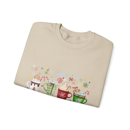 Christmas Calories Don’t Count Sweatshirt Cozy Holiday Crewneck