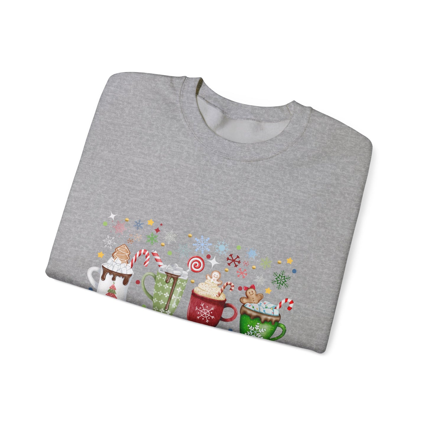 Christmas Calories Don’t Count Sweatshirt Cozy Holiday Crewneck