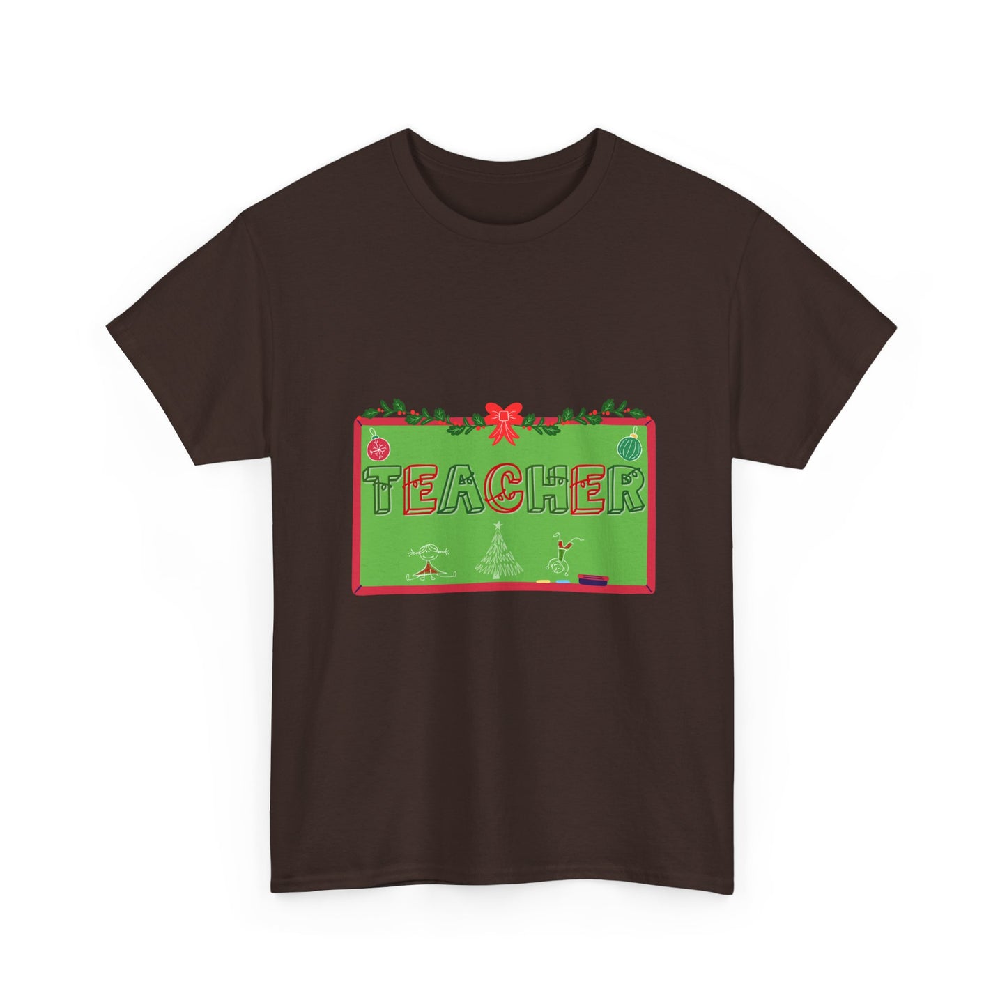 Festive Teacher Unisex Heavy Cotton Tee