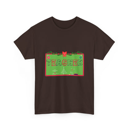 Festive Teacher Unisex Heavy Cotton Tee