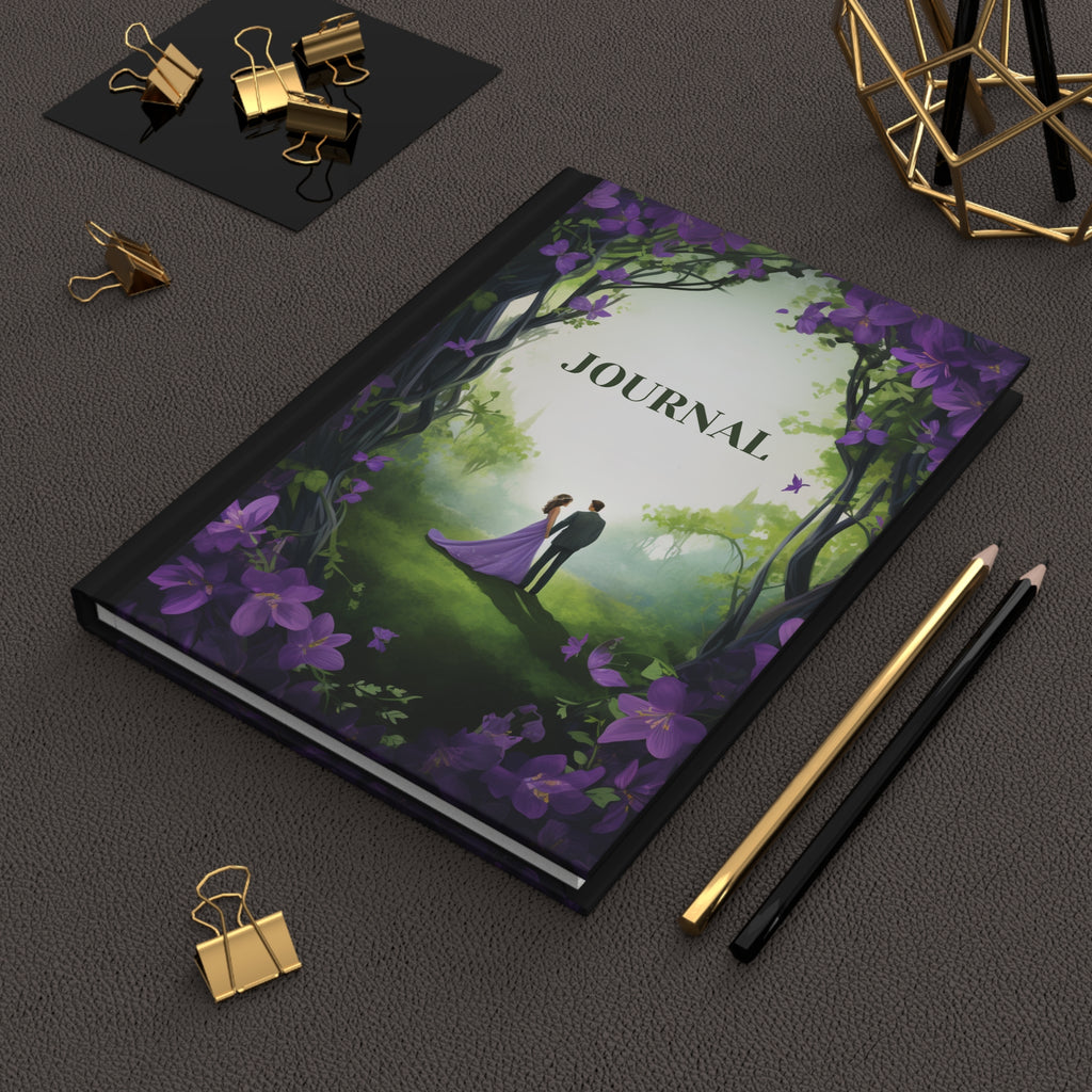 Romantic Violet Forest Journal