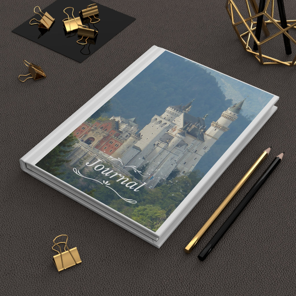 Neuschwanstein Castle Hardcover Journal