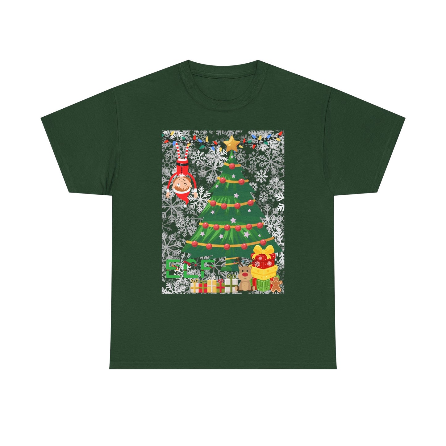 Naughty Elf Christmas Tee