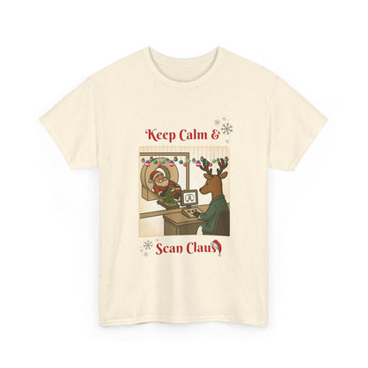 Santa CT Scan Christmas Unisex Tee